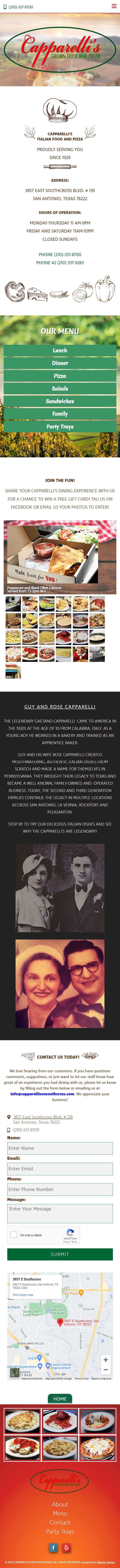 Capparellis Italian Food Pizza min