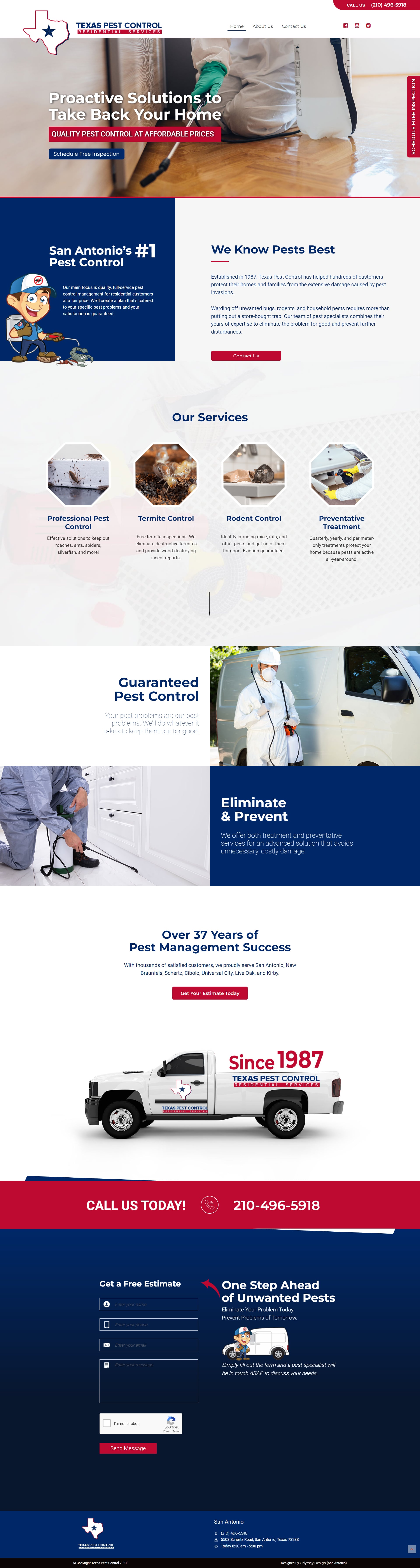 Texas Pest Control   San Antonio Pest Control   Residential Termite Control min