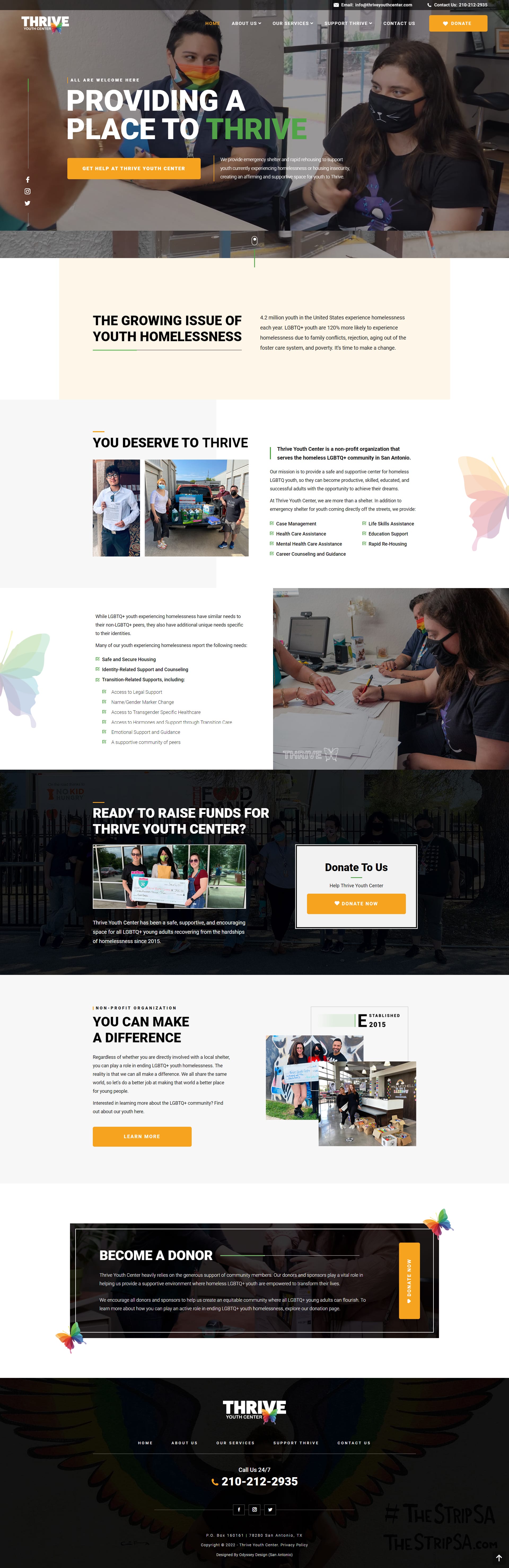 LGBTQ Youth Homlessness Housing San Antonio Texas   Non Profit Organization min
