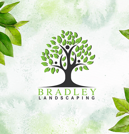 Bradley Landscaping branding Bradley Landscaping branding
