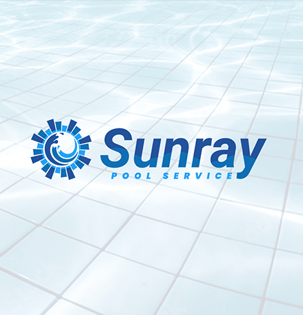 Sunray Pools branding Sunray Pools branding