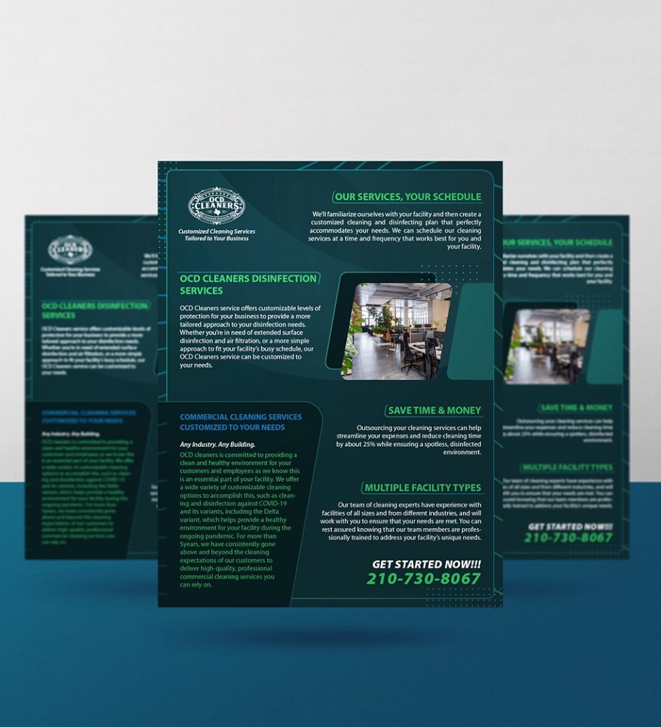 OCD Cleaners Flyers 2