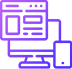Website app design icon