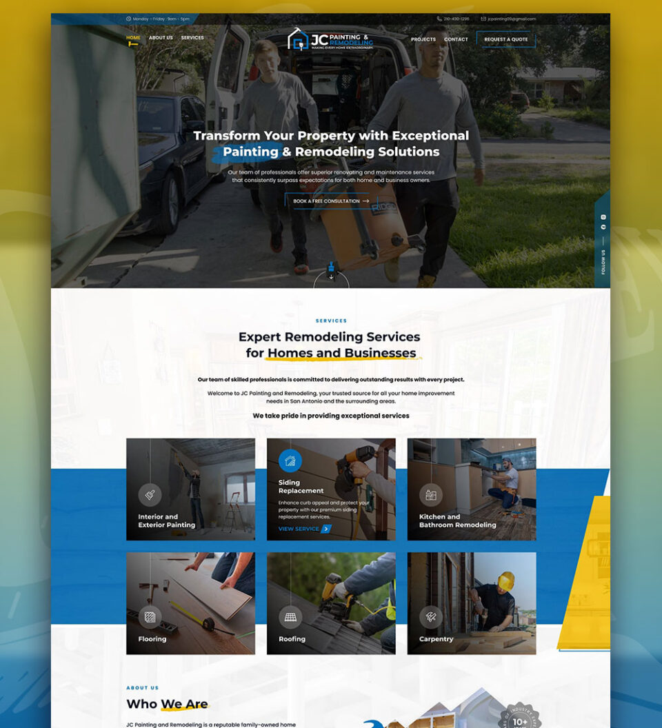 JC Painting and Remodeling Featured img