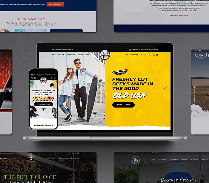 Website Design and Development   Shop Thumbnail